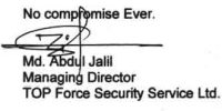 Managing Director signature